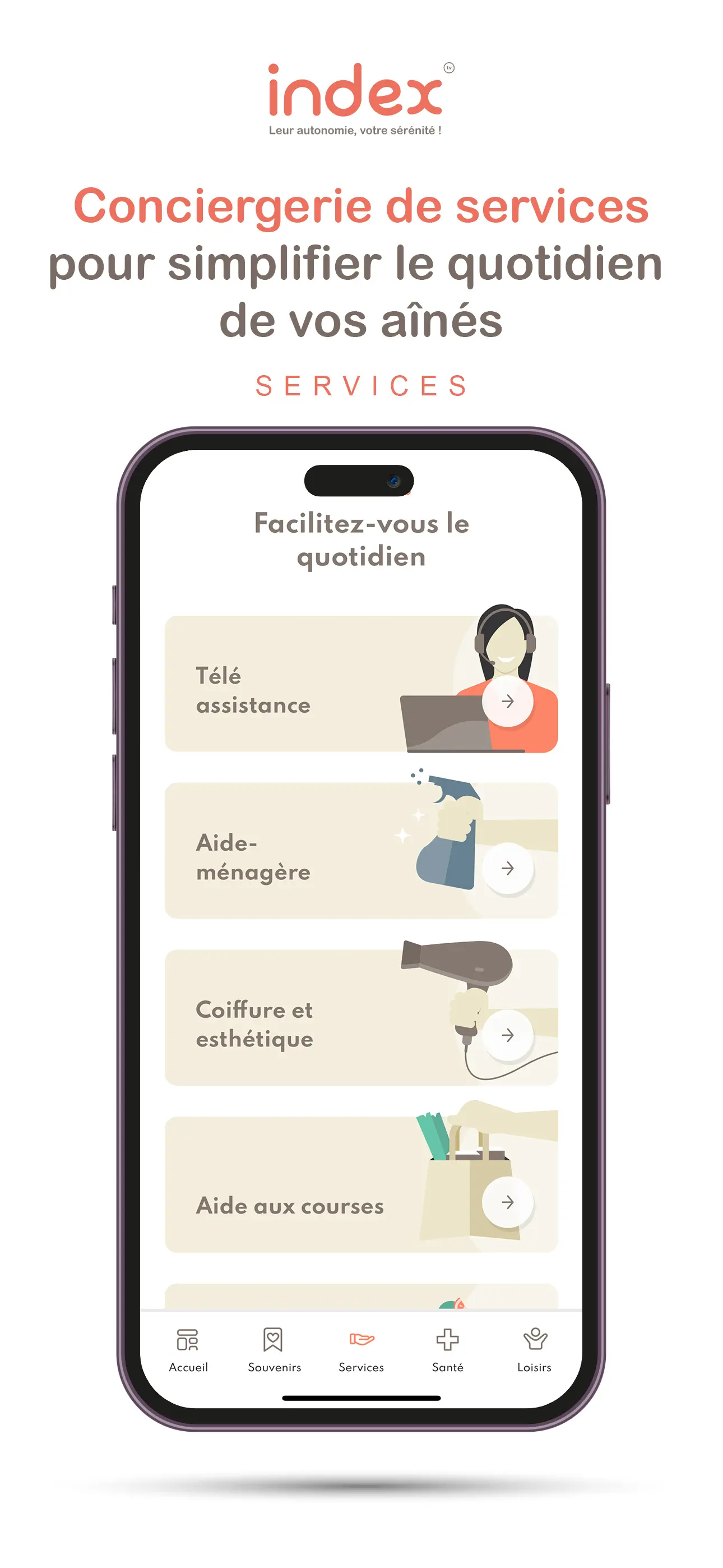 IndexTV Live Tv And Radio Mobile App Interface 3